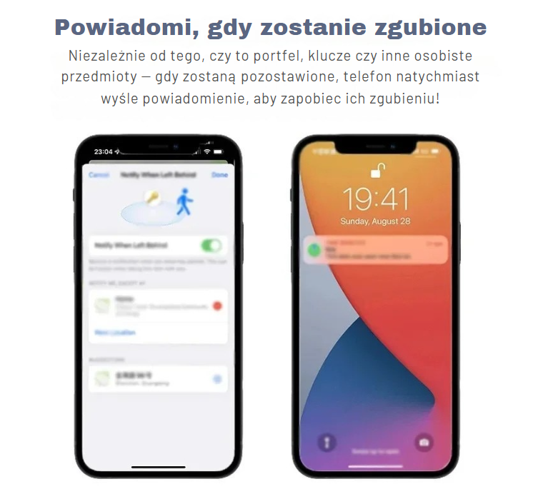 Mini lokalizator Bluetooth