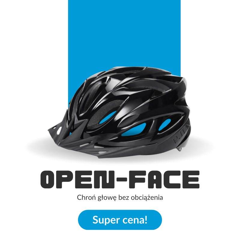 Kask typu open-face