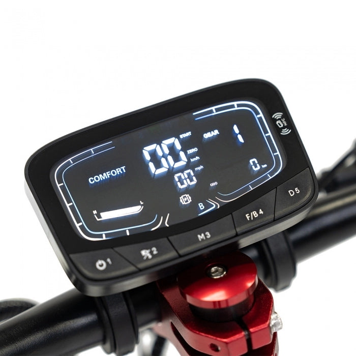 BOYUEDA Q7 Pro / Pro MAX - Podwójny silnik 2×1600W Bateria 52V 19Ah/28Ah Opony 10-calowe Prędkość maksymalna 70 km/h