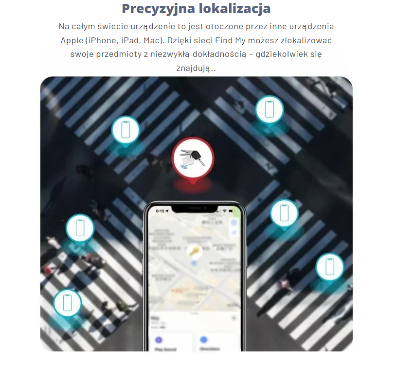 Mini lokalizator Bluetooth