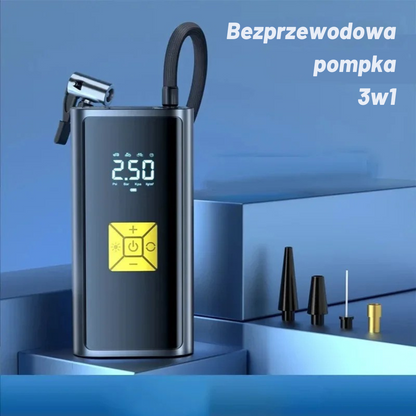 Bezprzewodowa Pompka 3w1 BARDZOPRZYDATNE™