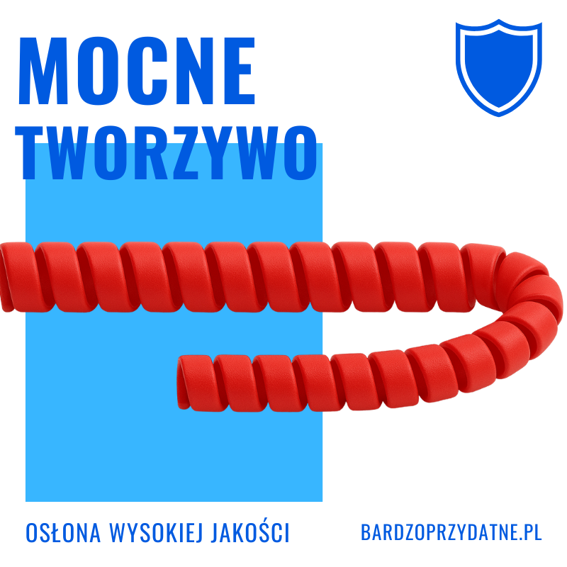 Spiralna osłona kabli do hulajnogi elektrycznej