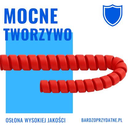 Spiralna osłona kabli do hulajnogi elektrycznej