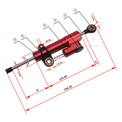 Amortyzator Skrętu Universal Steering Dampner