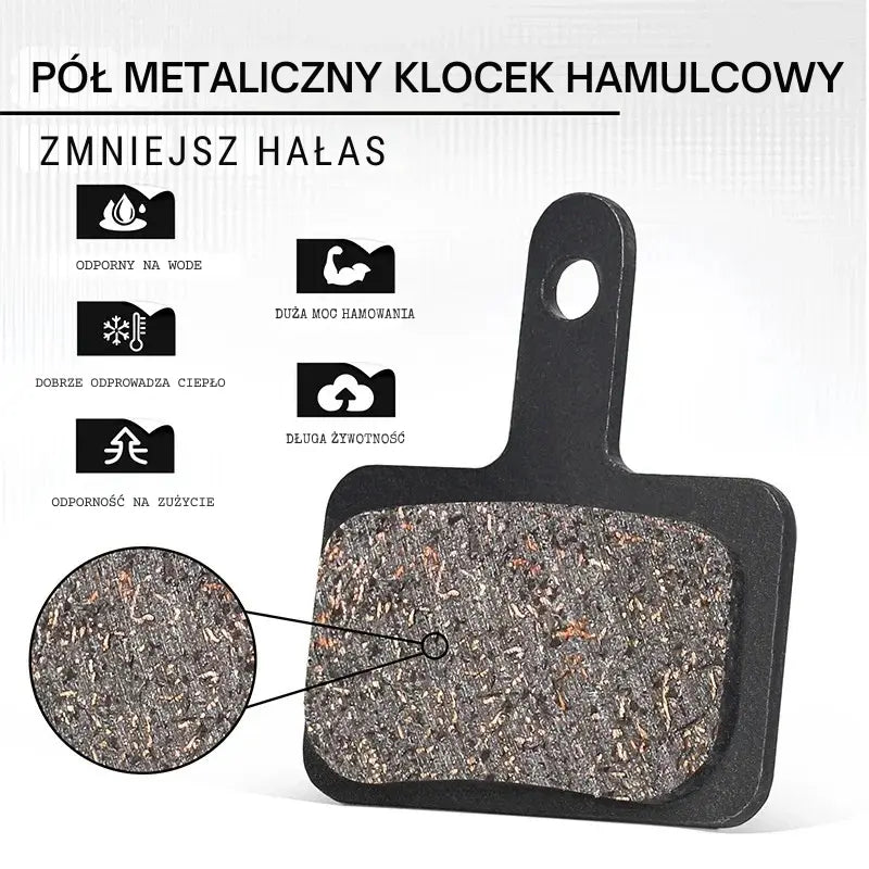 Klocki Hamulcowe półmetaliczne spiekane