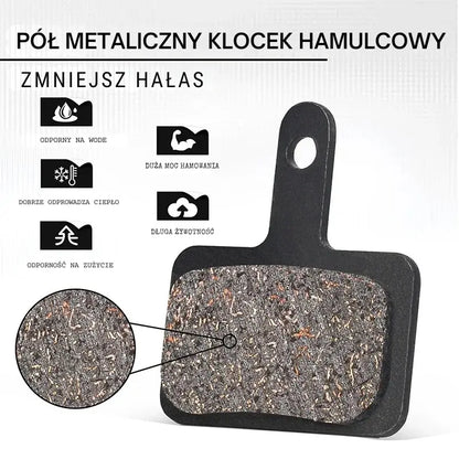 Klocki Hamulcowe półmetaliczne spiekane