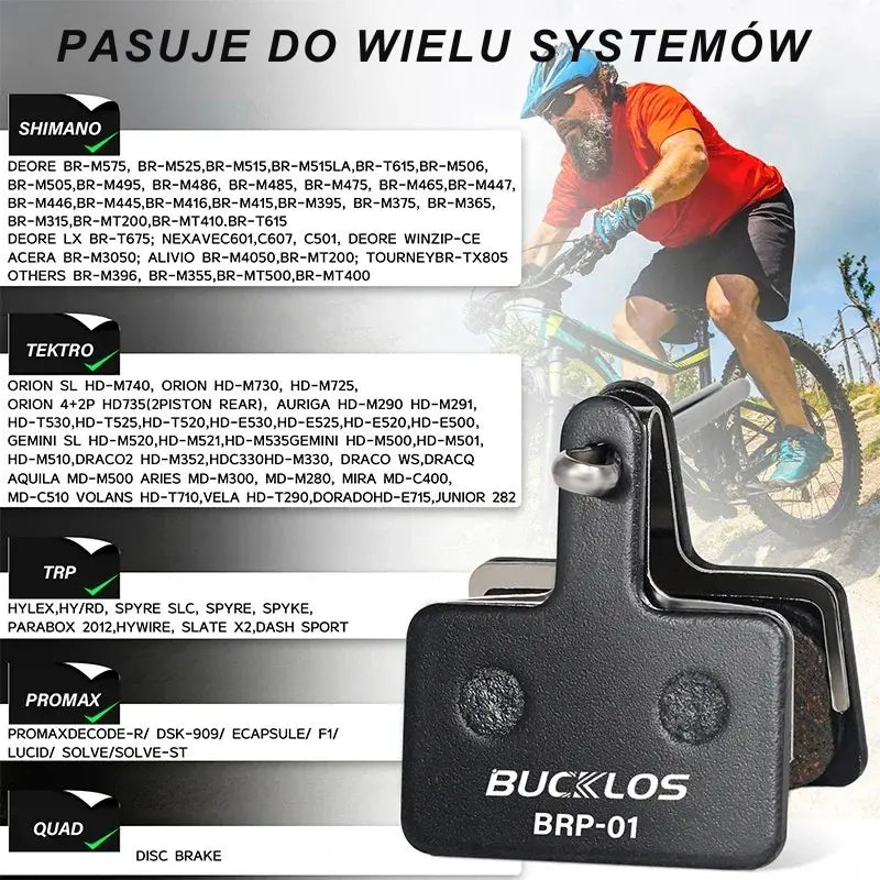 Klocki Hamulcowe półmetaliczne spiekane