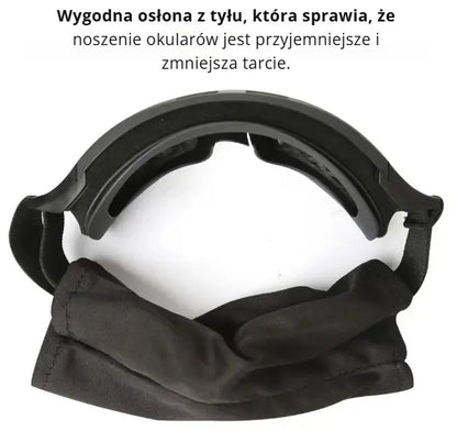 Gogle ochronne do kasku