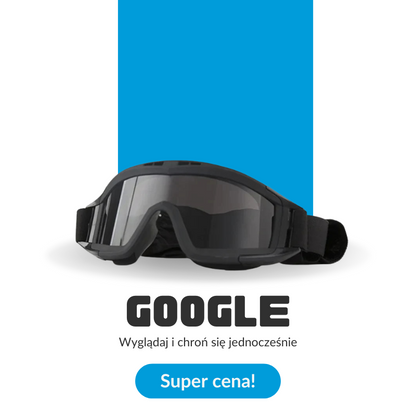 Gogle ochronne do kasku