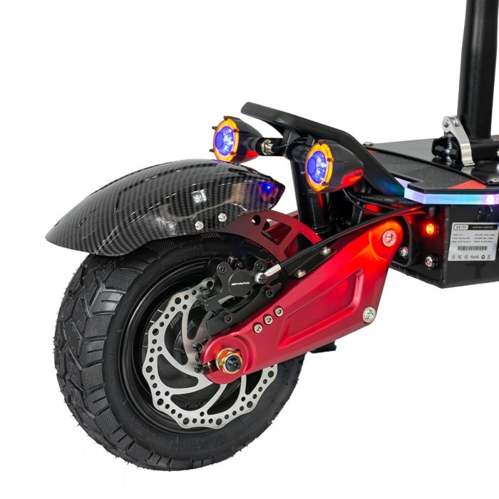 BOYUEDA S5-11 Hulajnoga elektryczna, silnik 2*3000 W, akumulator 60 V 38 Ah, 11-calowa opona, 85 km/h, zasięg 120 km