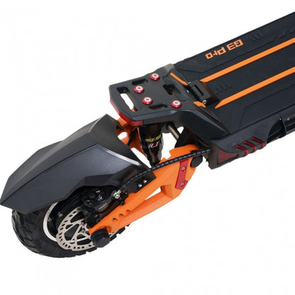 KuKirin G3 Pro, 1200W*2, 65km/h, Bateria 23,2Ah, czarny